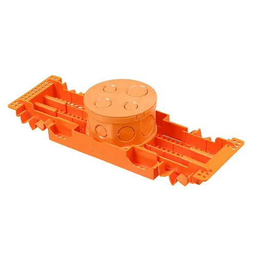 Caixa Octogonal Lajota Laranja de 4 x 4 Tigre